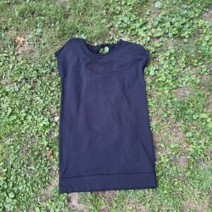 Athleta Women's Black‎ Dress Sleeveless Open Back Casual Athleisure